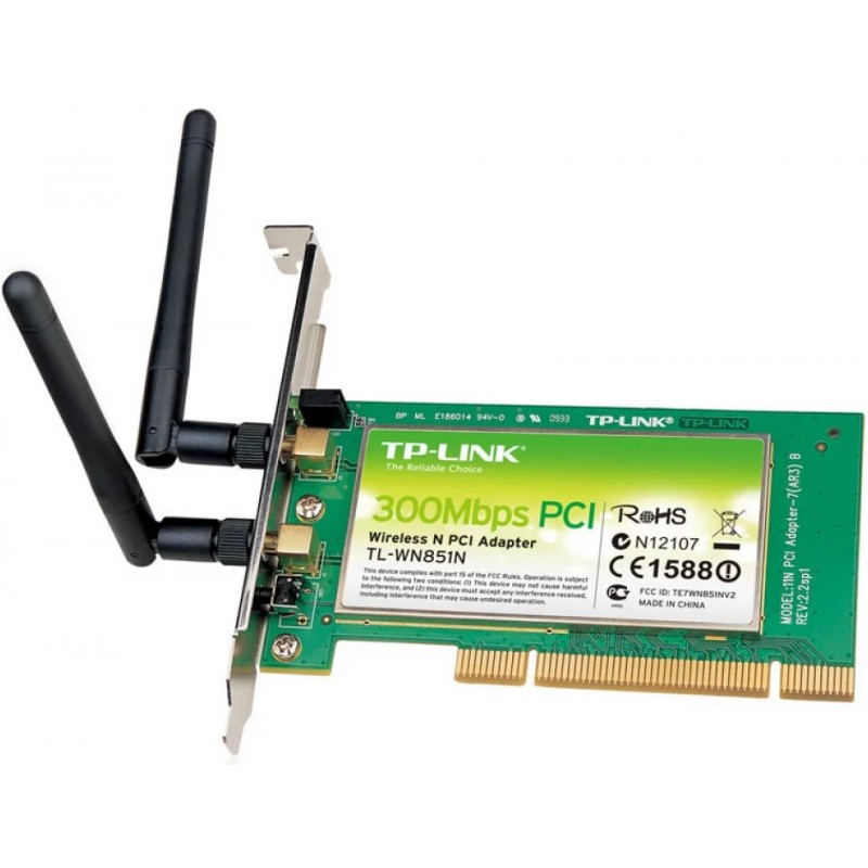 N300 PCI-Adapter 300Mbit/s TP-Link TL-WN851ND
